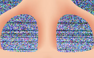 A VR nose getting a whiff of metaverse sent technology.