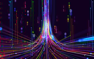 Get Your Infrastructure Ready for Real-Time Analytics A stream of data flowing in to produce real time analytics.
