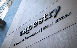 Tapestry logo on outside of office building