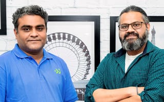 LambdaTest co-founders Asad Khan (left) and Jay Singh (right).