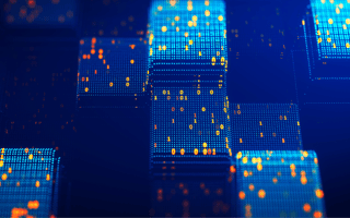 cubes filled with code representing package managers.