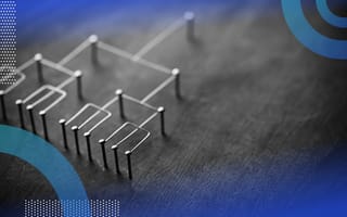 metal wires branching off of each other