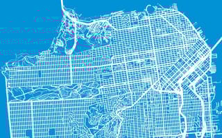 San Francisco city map