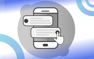 An illustration of a smartphone with oversized banner notifications popping up. /product-management/weird-push-notification-belitsky