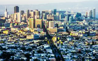photo of san francisco from above