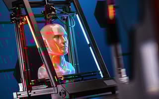 3d printed head