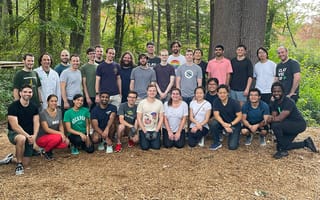 The larger Klaviyo data science team at a recent team building event