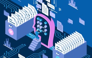 person solving complex puzzle