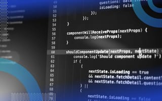 A computer screen full of code