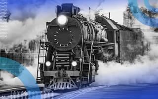 train test split image of a train