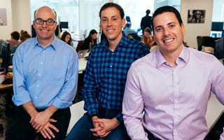 Axios co-founders Mike Allen, Jim VandeHei and Roy Schwartz. | Photo: Axios
