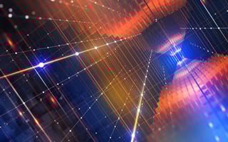 grid of squares expanding infinitely