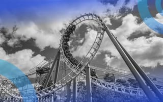 roller coaster loop representing a for loop