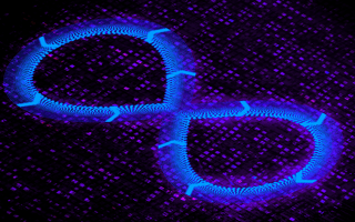 The infinity loop representing DevOps with automation arrows.