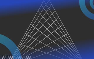 A gridded triangle