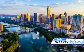 Photo of downtown Austin skyline