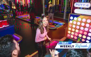 Photo of a Puttshack mini-golf location