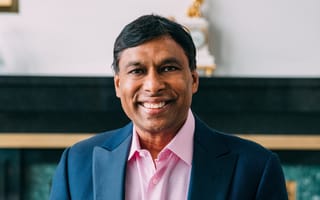 Naveen Jain, CEO and founder of Viome, poses for a photo