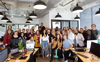Take a Chance on Me: At RealWork Labs, Professional Development Is More Than a Mantra RealWork employees pose for a photo