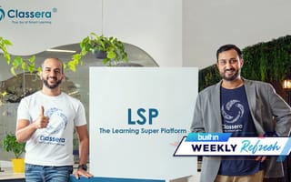 Classera founders Mohammad Almadani and Mohammad Alashmawi pose for a photo