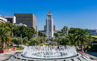 los angeles fountain