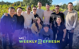 The Butter team poses together outside for a group photo