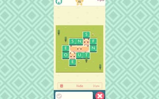 A screenshot of Spry Fox's Alphabear 2 mobile game