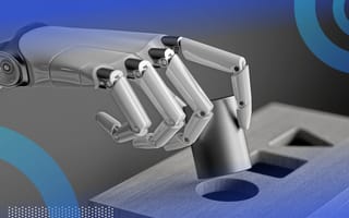 A machine classifying shapes based on shape.