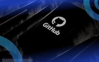 A GitHub icon on a smart device
