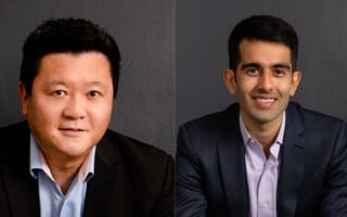 John Rhow (left) is the executive chairman and president of Redaptive. Arvin Vohra (right) is the company’s CEO.