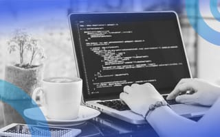 a woman software engineer coding