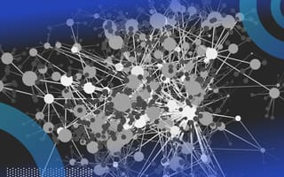 A dot and line graph cluster.