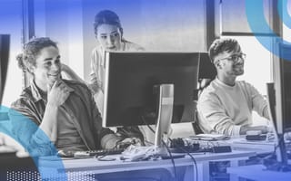 What Is jQuery? jQuery people working on their monitor