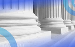 A row of stone columns