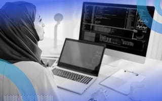 Woman engineer coding to illustrate apache kafka