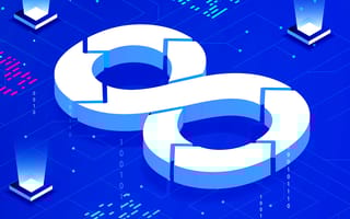 An infinity symbol of devops companies.