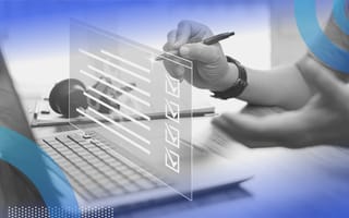 A person editing a python list.