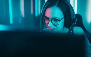 woman gaming
