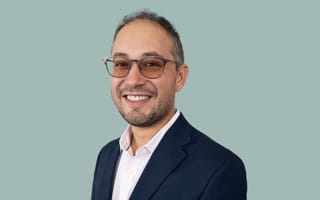 Alek Vernitsky, Portside's co-founder and CEO, poses for a photo
