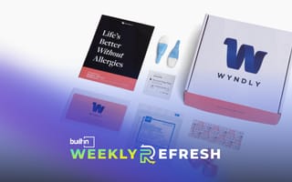 Wyndly products against a white background with the Built In Weekly Refresh banner across the front of the image.