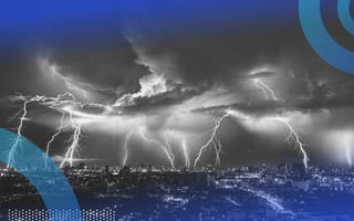 EMP image of a lighting storm