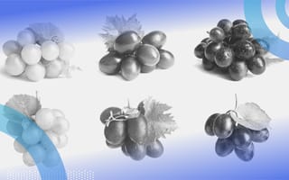 Clusters of grapes; hierarchical clustering is a type of clustering algorithm in machine learning.