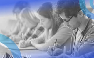 A group of people taking a test. When to use a parametric vs non-parametric test comes down to assumptions