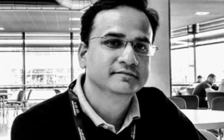Rohit Choudhary, Acceldata’s co-founder and CEO, poses for a photo