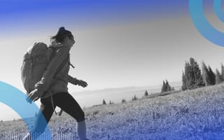 How to Get What You Want  Woman walking along a path.