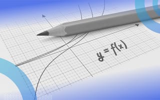 What Is a Function in Python? A pencil lays on a piece of graph paper with a function on it