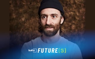 Pressto founder and CEO Daniel Stedman is pictured against a brown background.