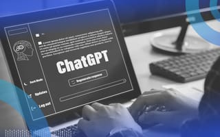 A person using ChatGPT. Entrepreneurs should be aware that not everything should be automated.