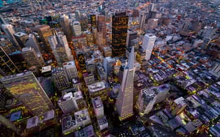 The San Francisco skyline