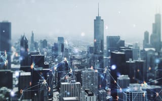 The Chicago skyline.